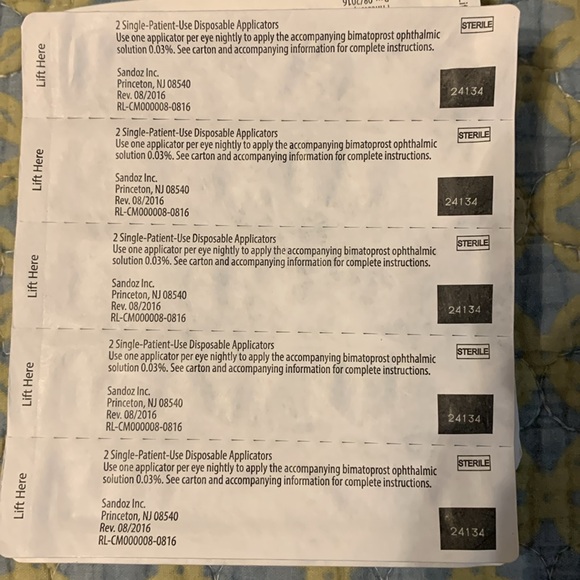 45 sets disposable applicators only. 9” total - Picture 2 of 3